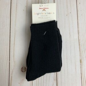 Hanna Andersson NWT Bright Kids Basics Socks 3-Pack Accessories Back To School